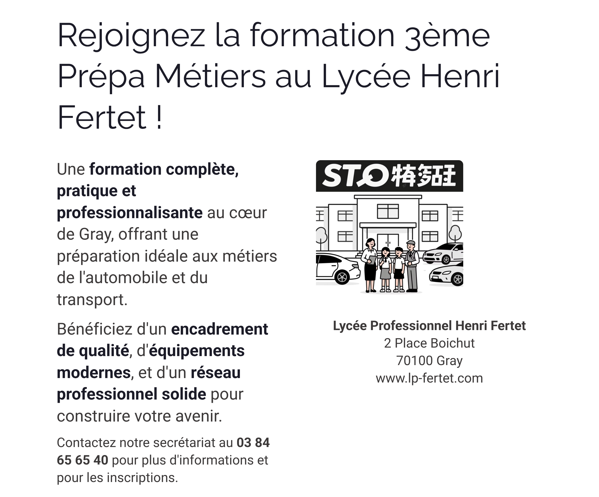 Présentation Bac Pro Maintenance