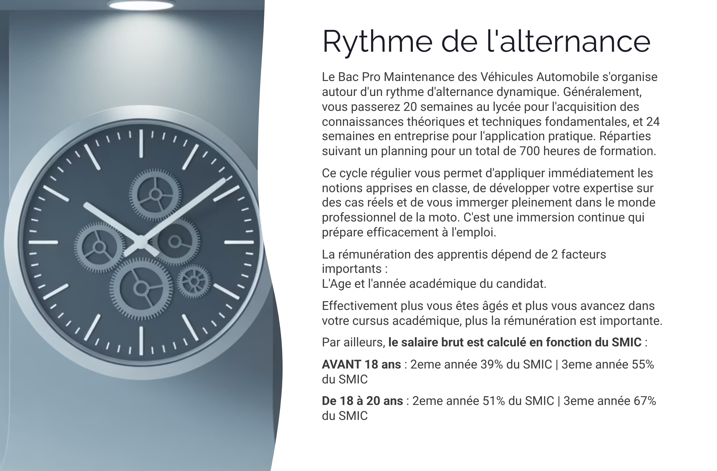 Présentation Bac Pro Maintenance