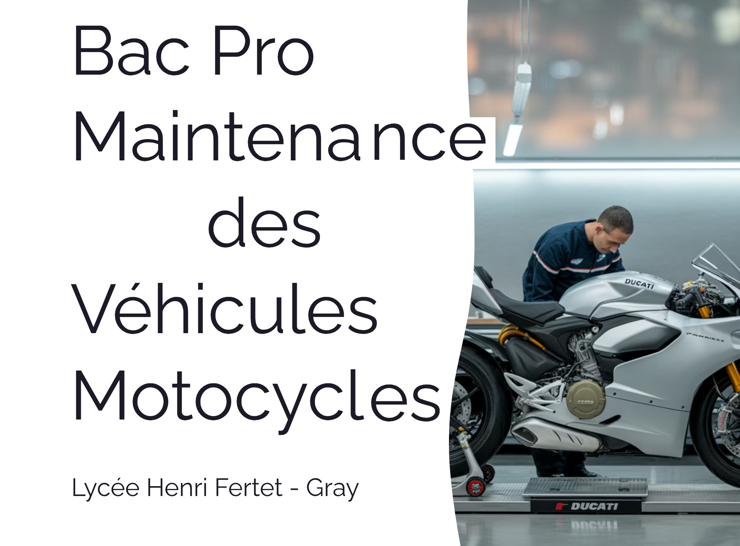 Présentation Bac Pro Maintenance