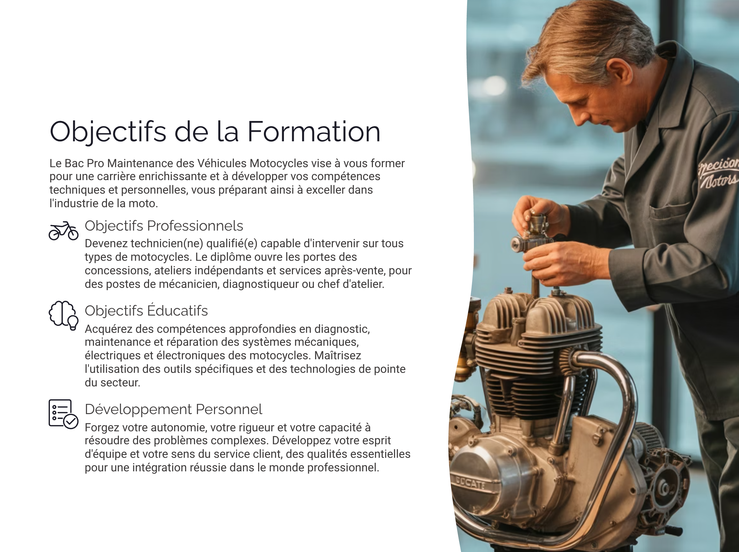 Présentation Bac Pro Maintenance