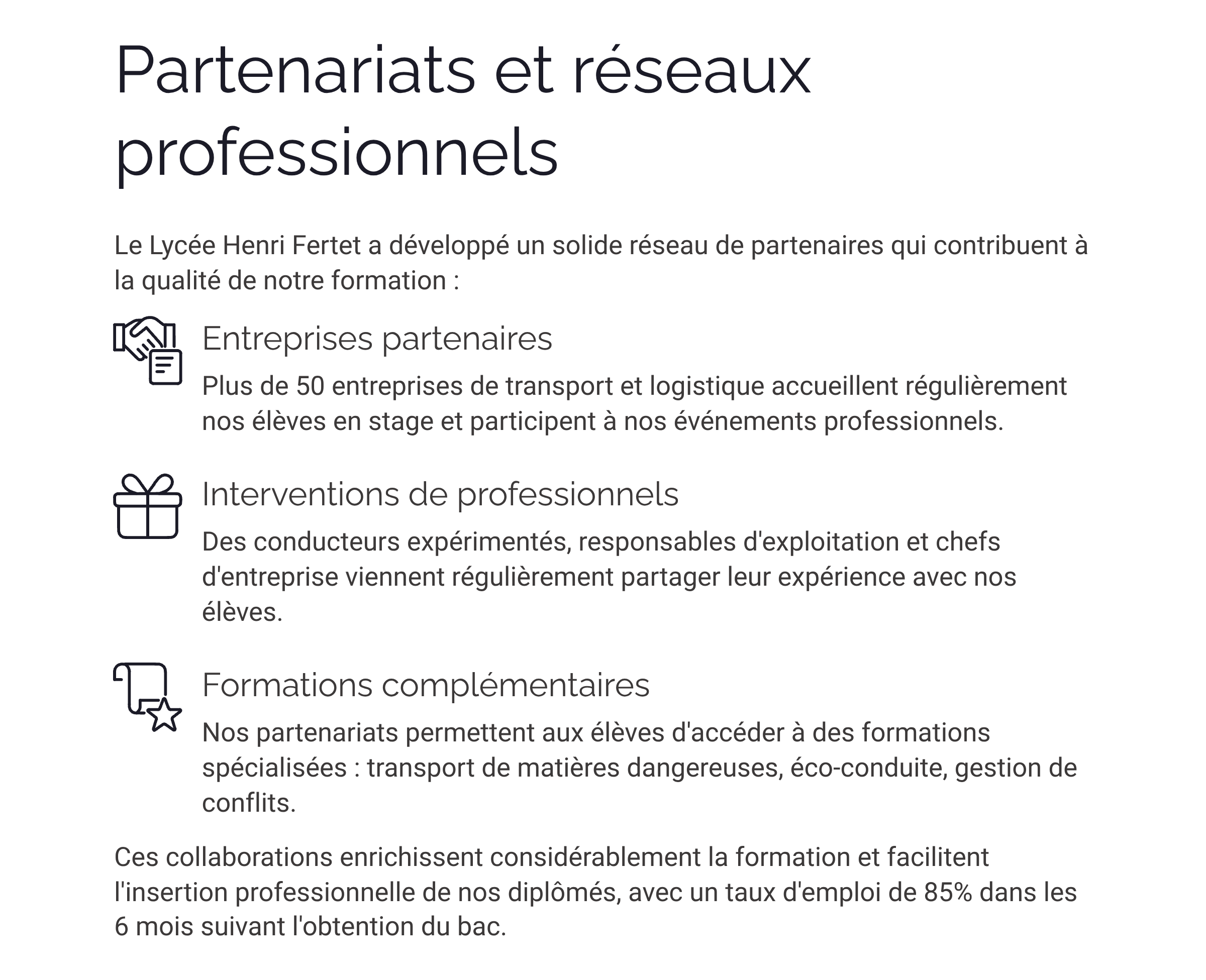 Présentation Bac Pro Maintenance