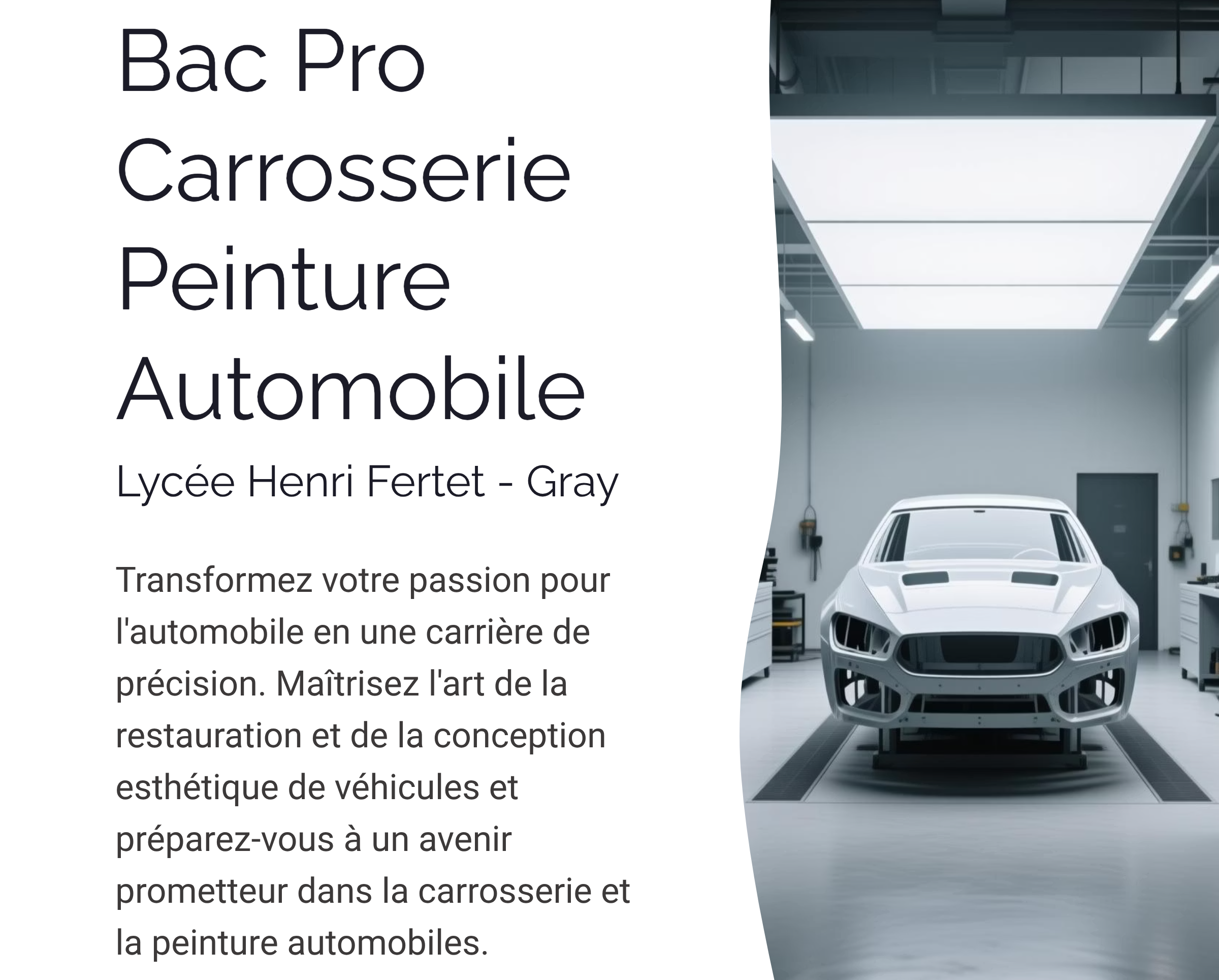 Présentation Bac Pro Maintenance