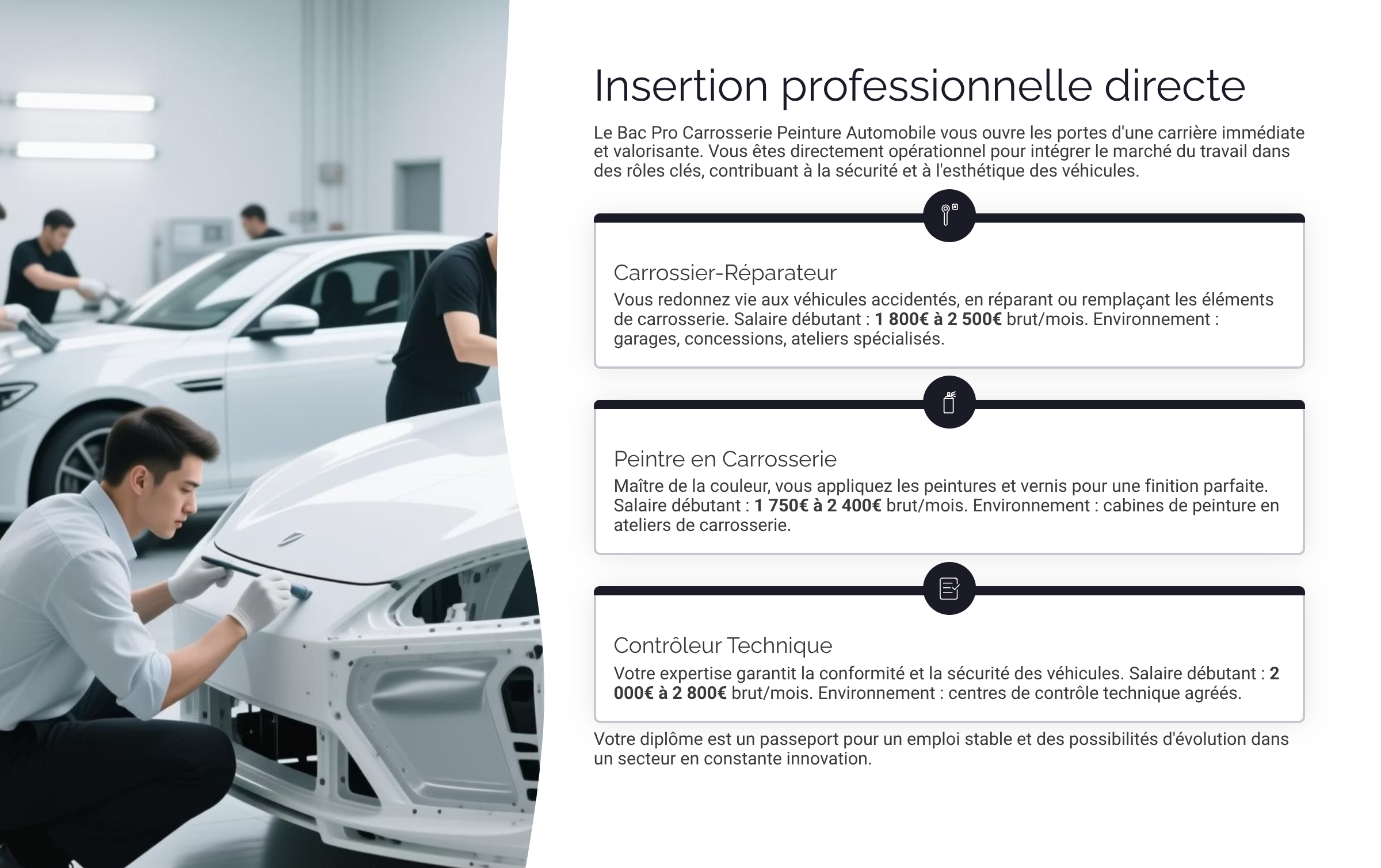 Présentation Bac Pro Maintenance
