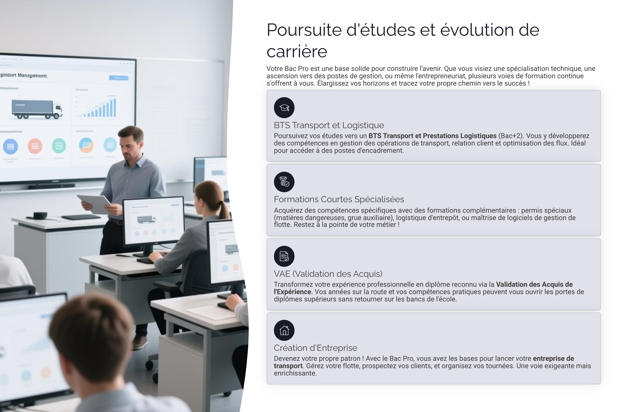 Présentation Bac Pro Maintenance