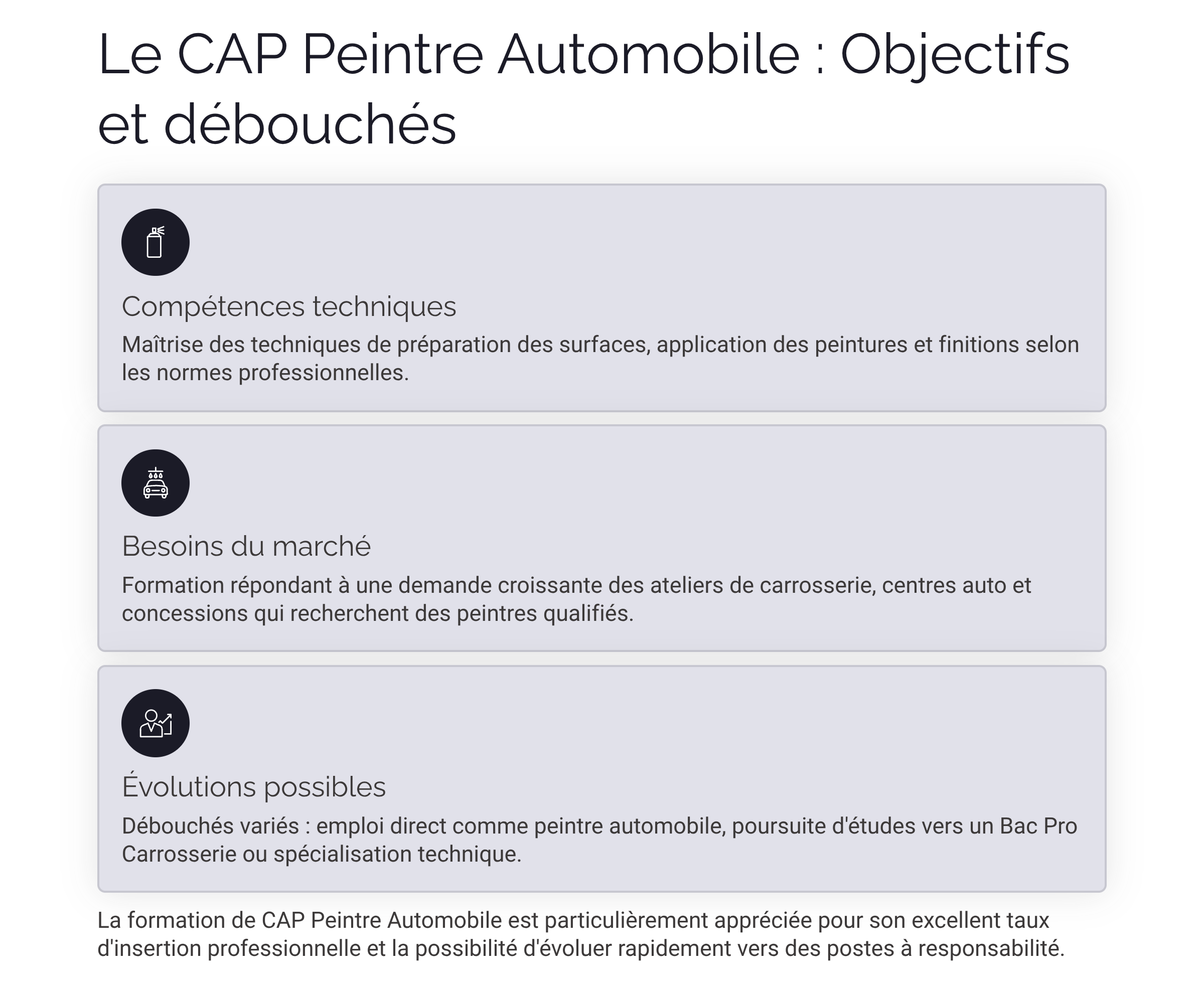 Présentation Bac Pro Maintenance