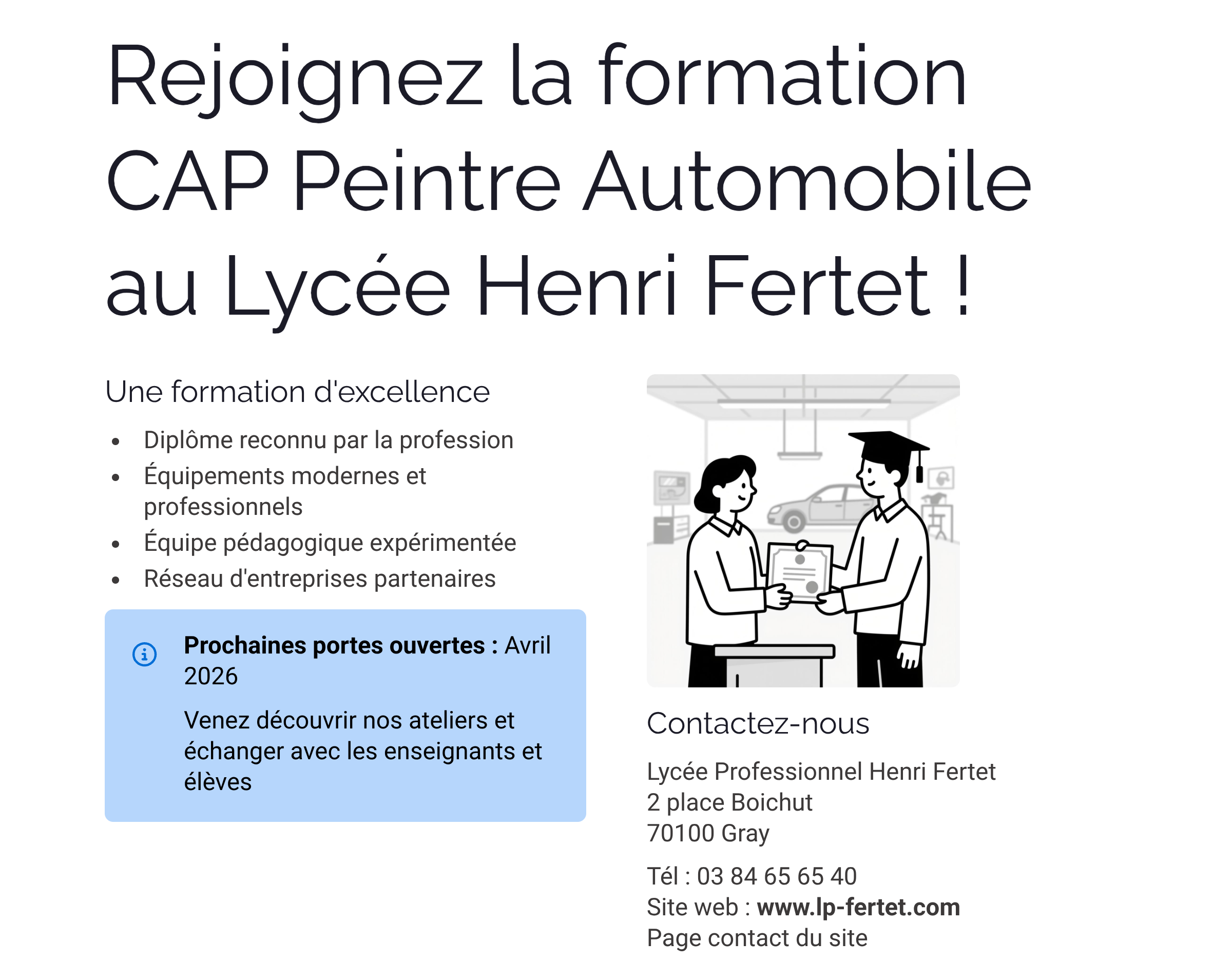 Présentation Bac Pro Maintenance
