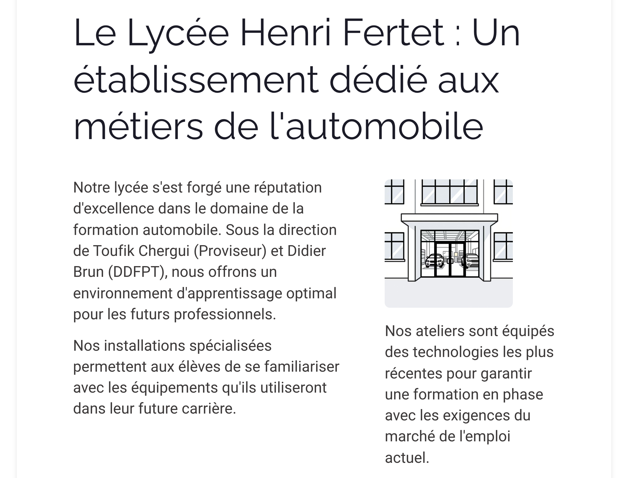 Présentation Bac Pro Maintenance