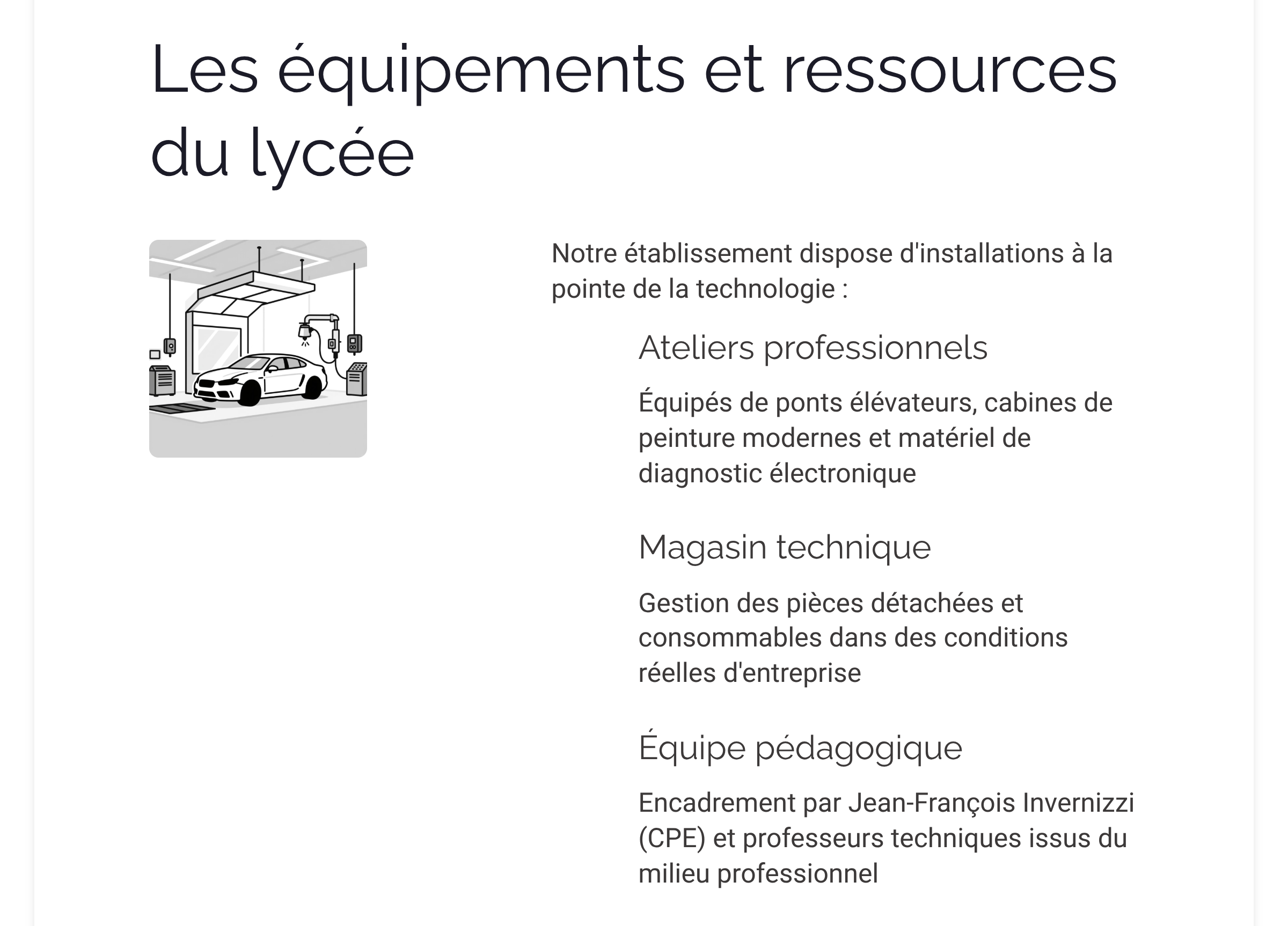 Présentation Bac Pro Maintenance