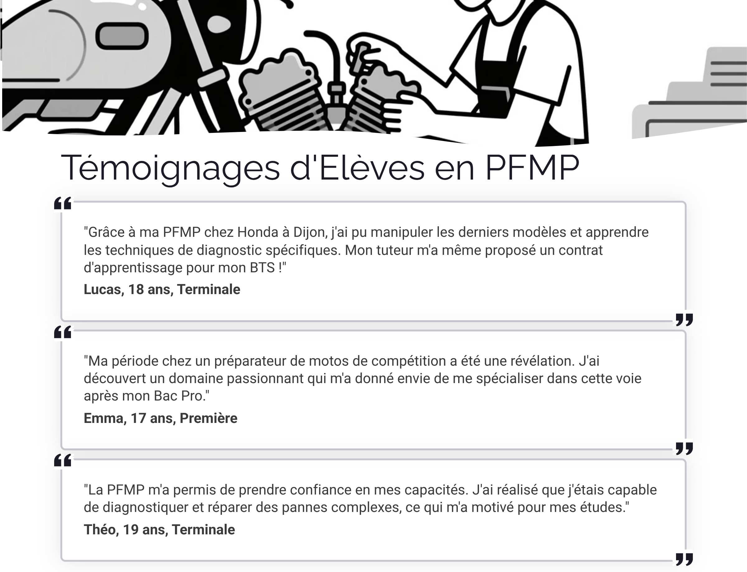 Présentation Bac Pro Maintenance