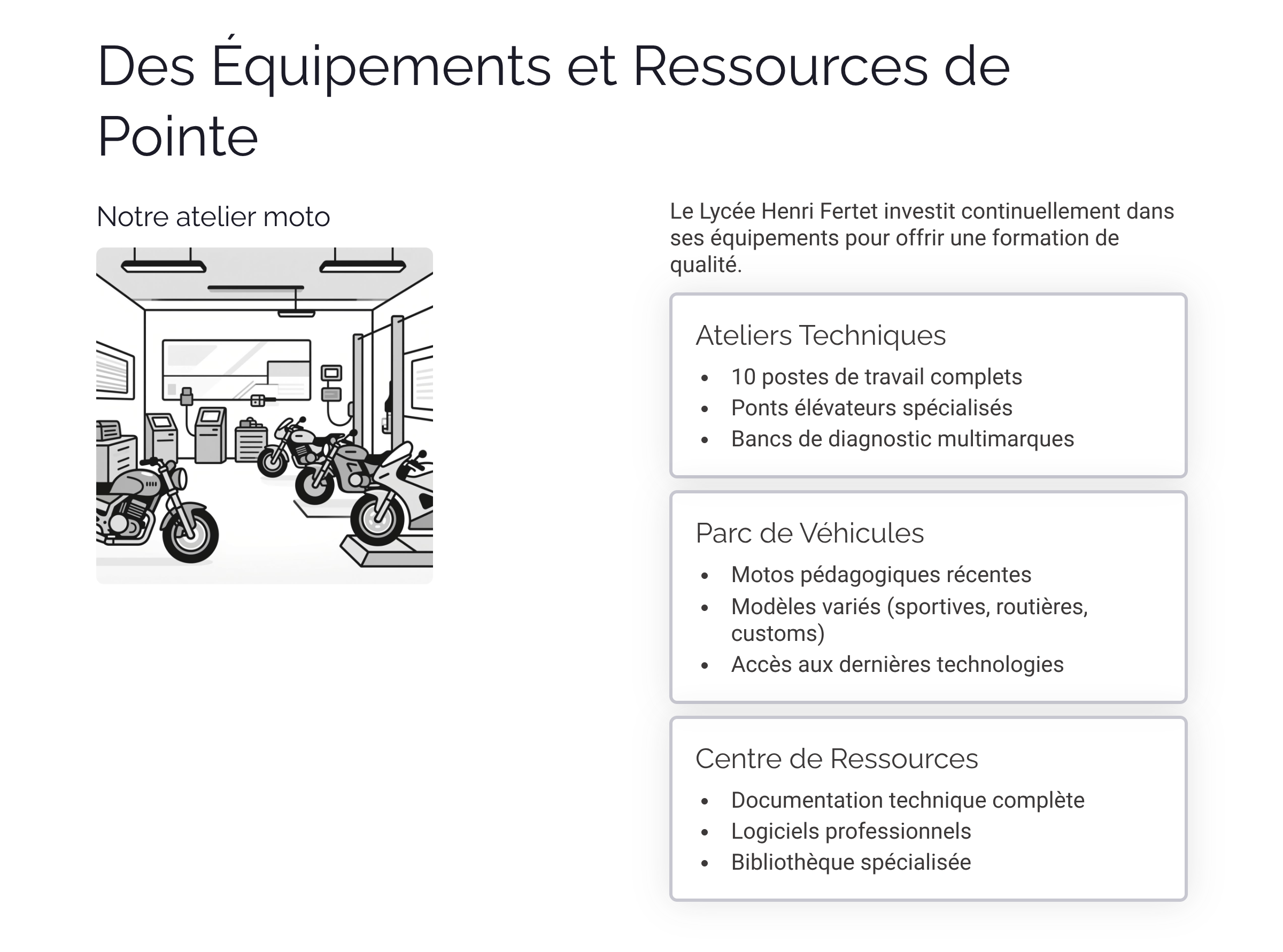 Présentation Bac Pro Maintenance